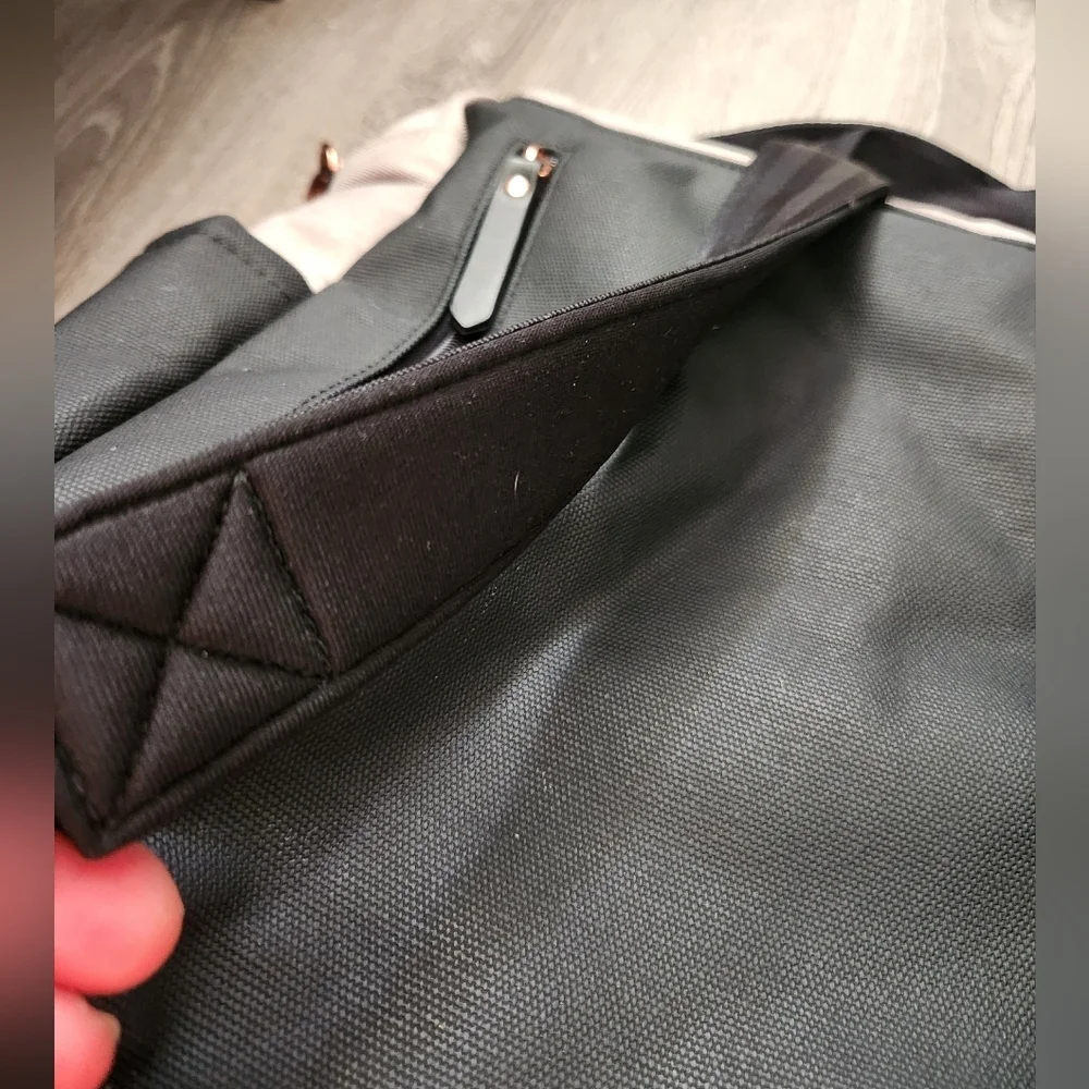 Petunia Pickle Bottom Boxy Backpack Diaper Bag Sand/Black